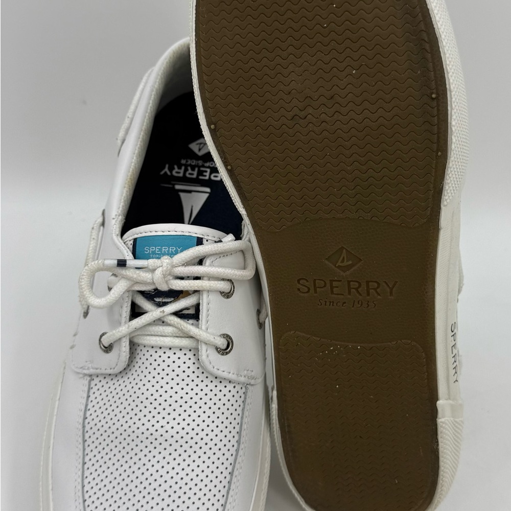Sperry “Soletide”‎ 2-Eye Sneakers White STS23160 Low Top Mesh Mens 12 Top Sider - Picture 7 of 10
